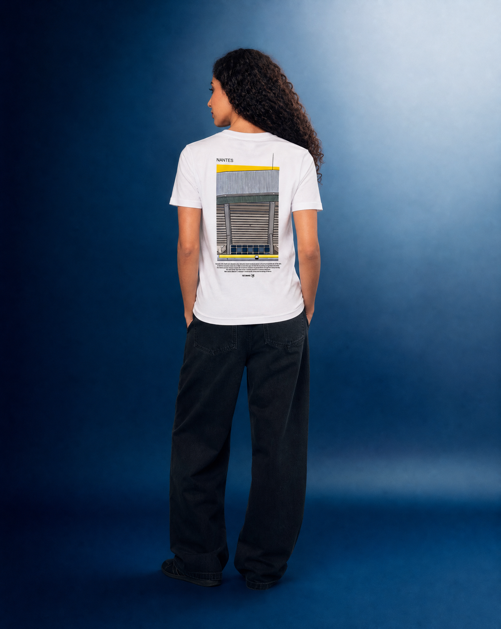 Tee Shirt Barcelona brodé - Mark Johnson x Foot Dimanche Image