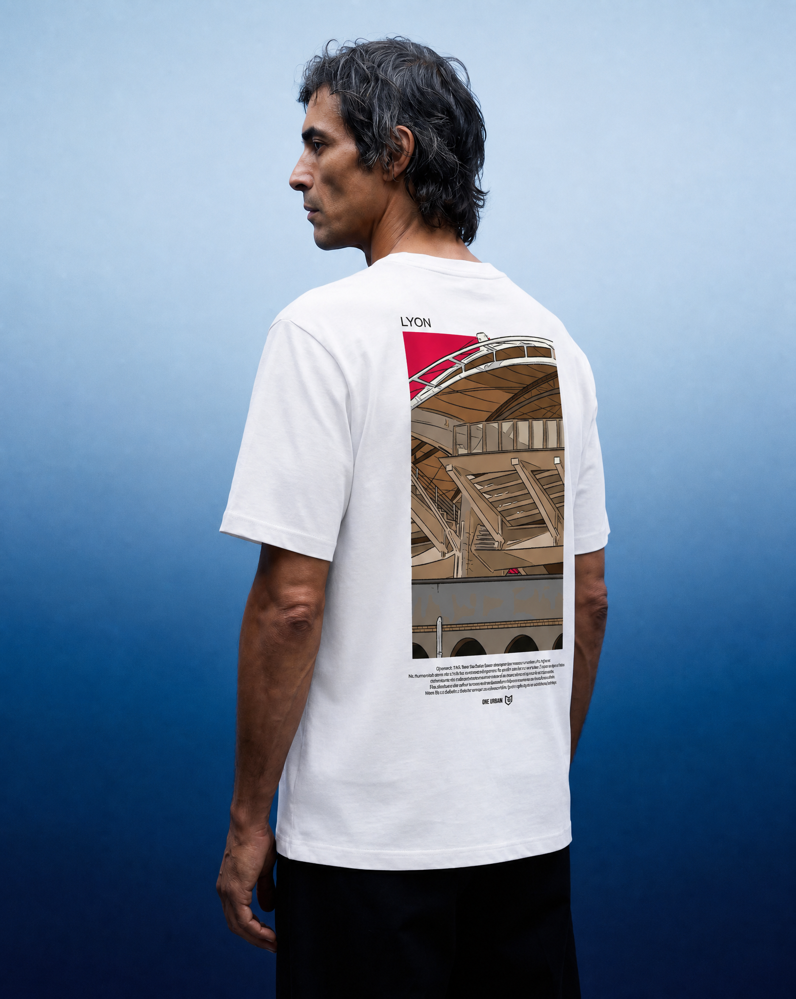 Tee Shirt Barcelona brodé - Mark Johnson x Foot Dimanche Image