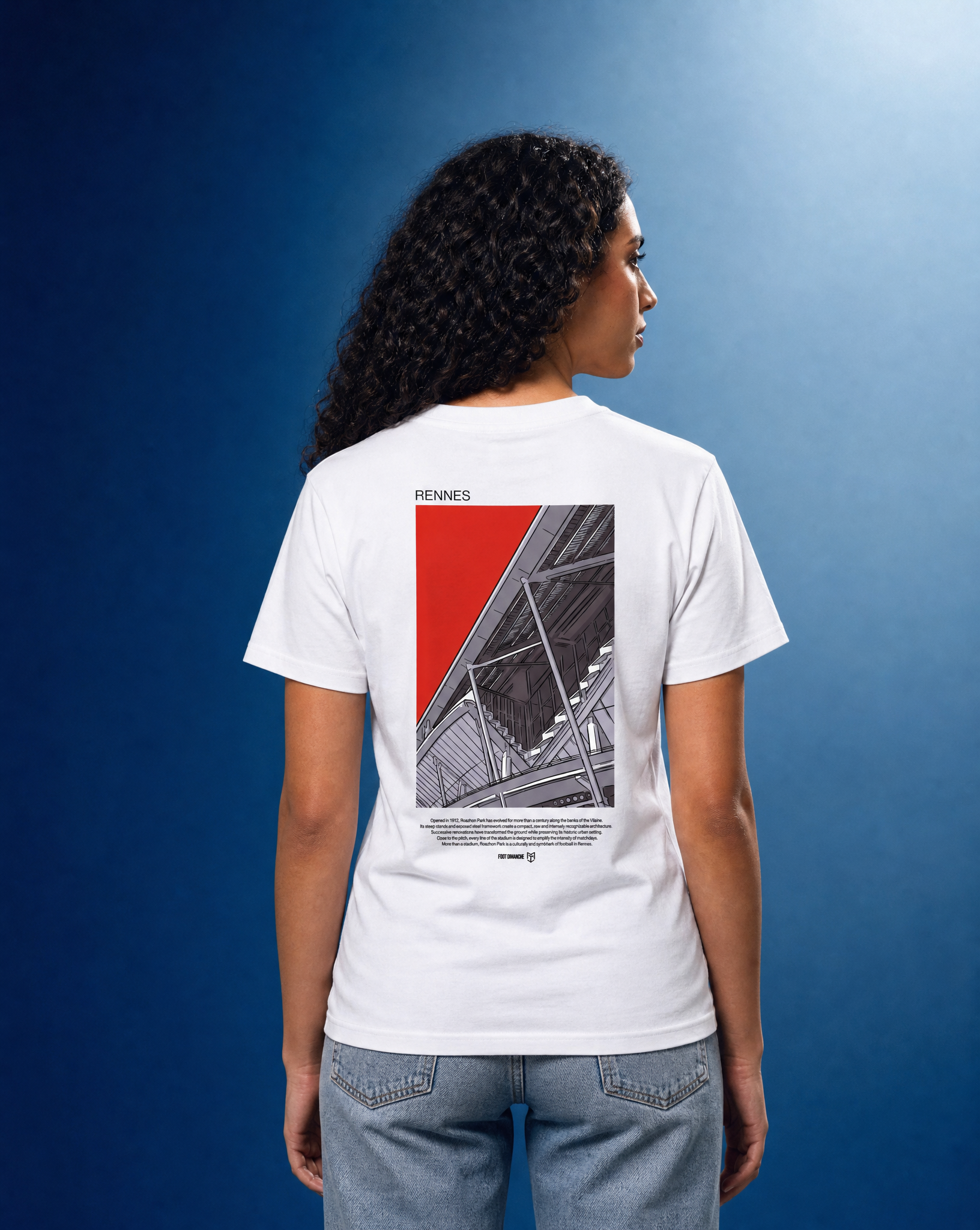Tee Shirt Rennes - Foot Dimanche x Mark Johnson Image