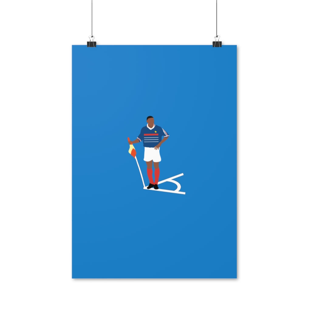 Poster Thierry Henry France 98 - Foot Dimanche