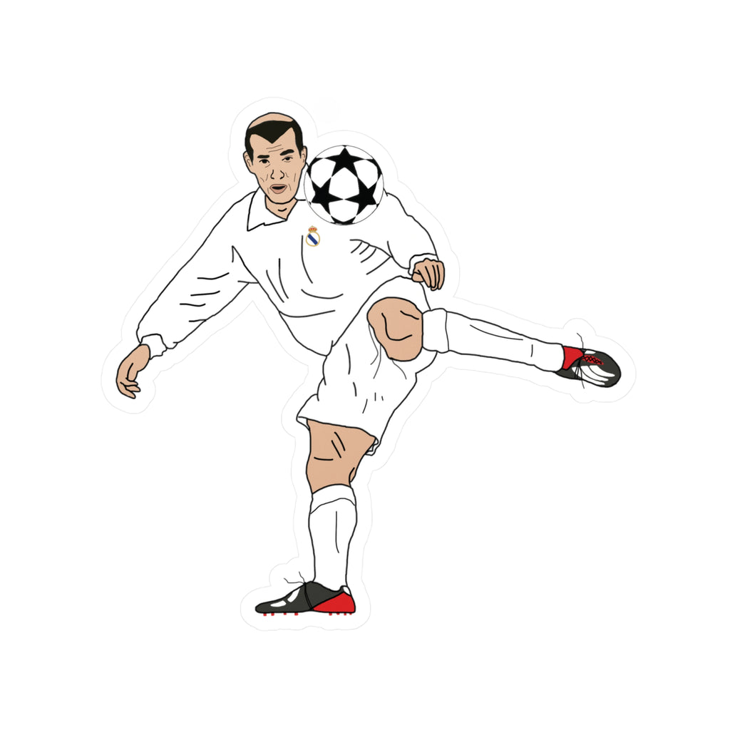 Sticker Zizou Real