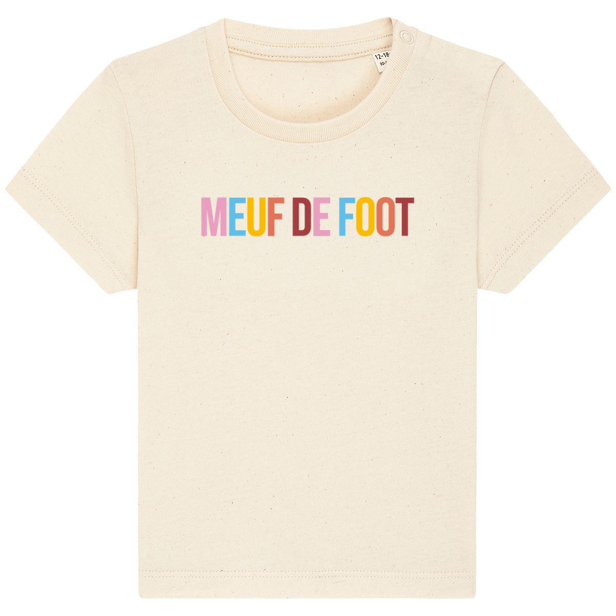Tee Shirt Bébé Meuf de Foot