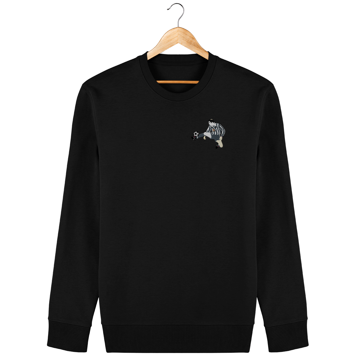 Sweat Zizou Juve brodé