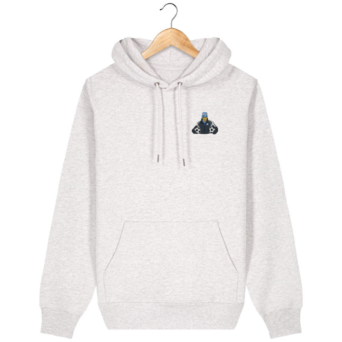 Sweat Capuche Guy Roux brodé
