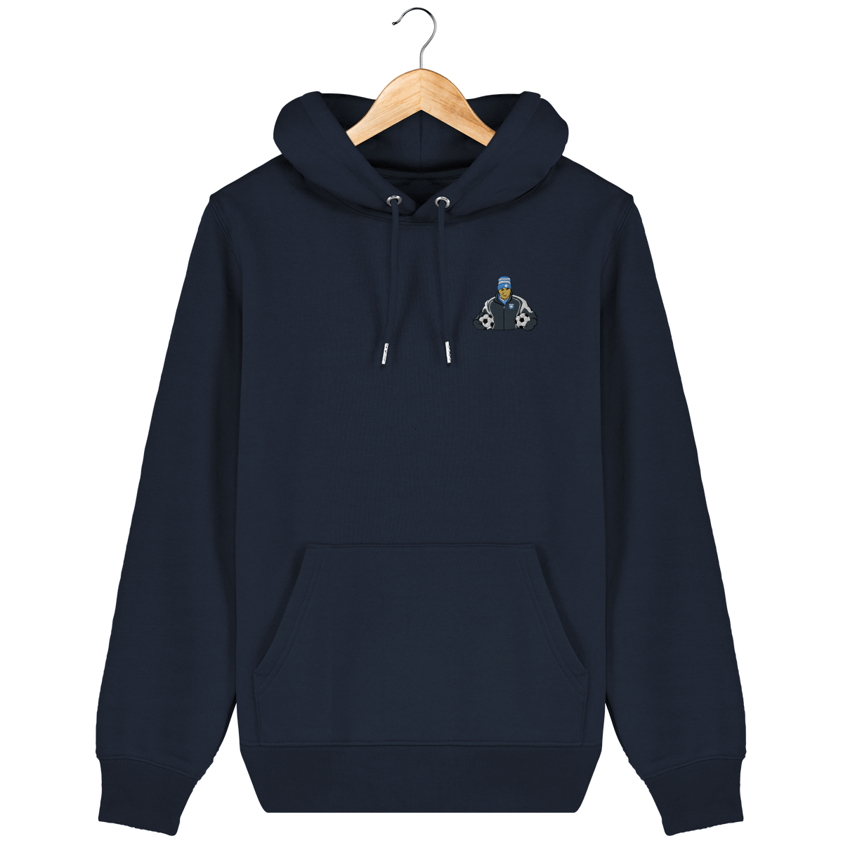 Sweat Capuche Guy Roux brodé