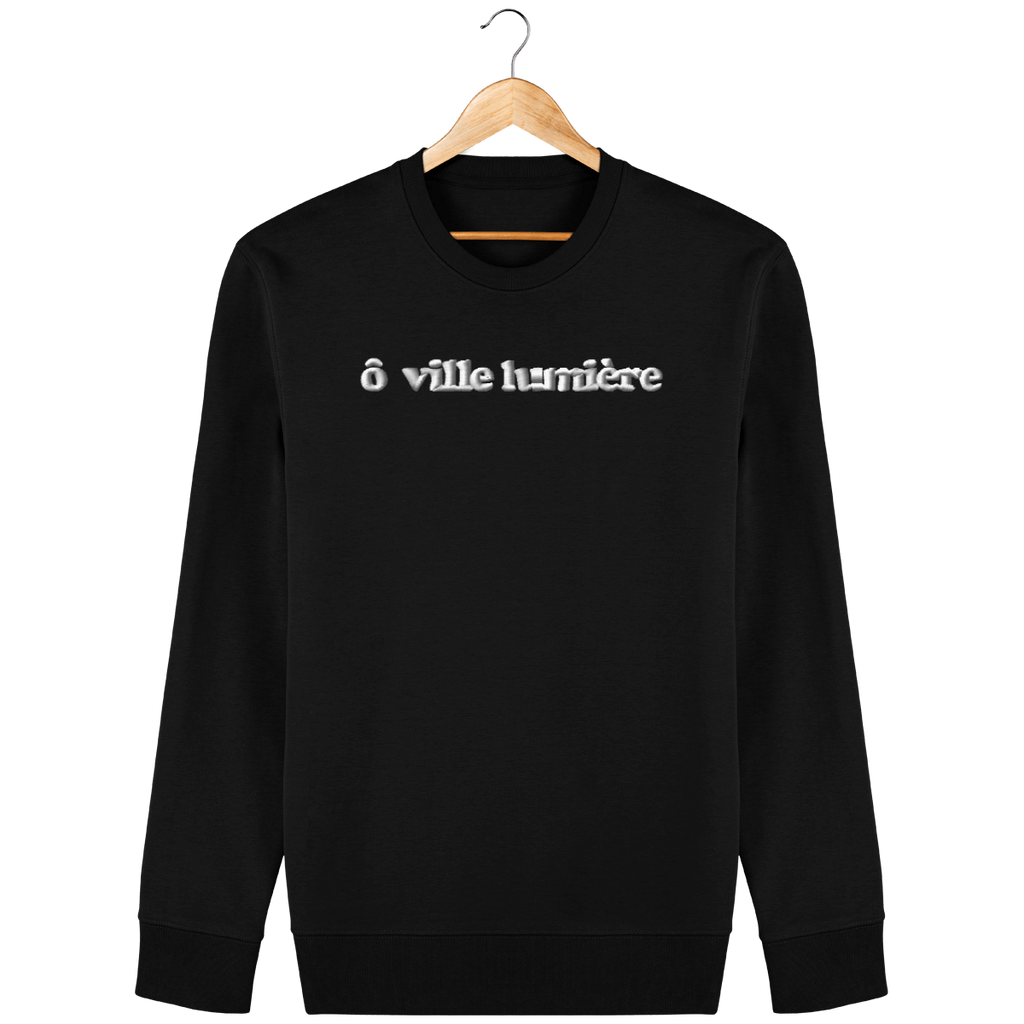 Sweat ô ville lumière brodé