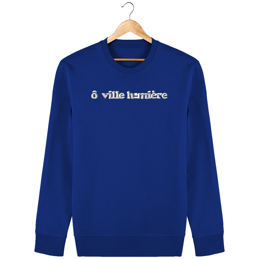 Sweat ô ville lumière brodé