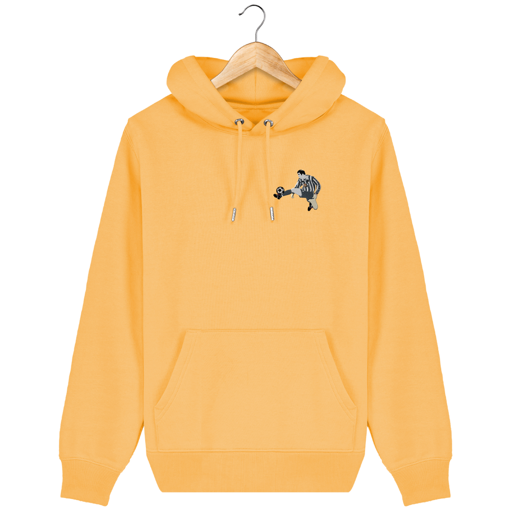 Sweat capuche Zizou Juve brodé