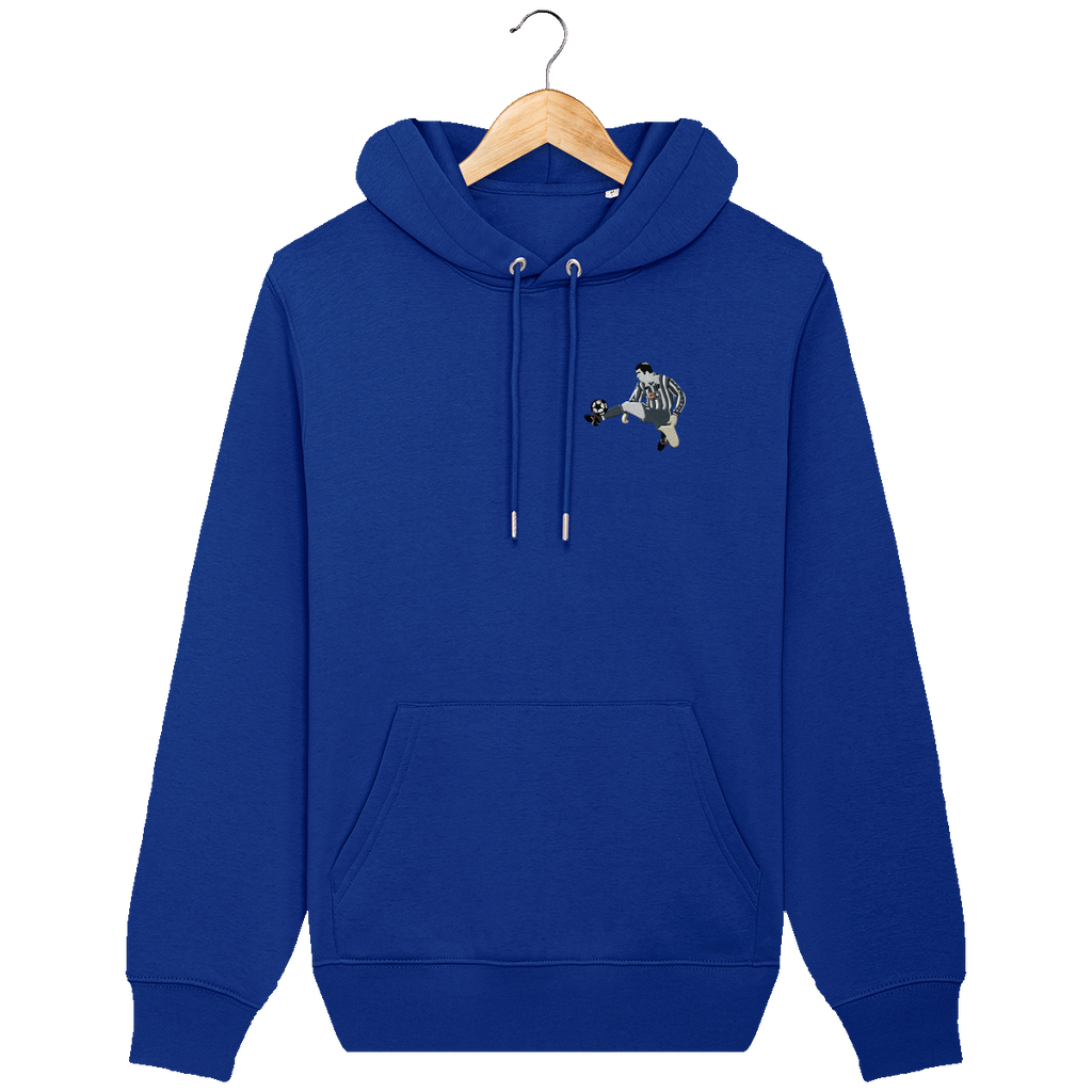 Sweat capuche Zizou Juve brodé