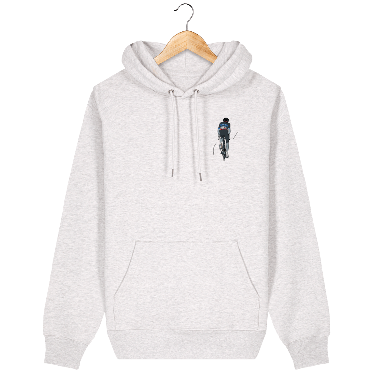 Sweat capuche Virage Pinot brodé