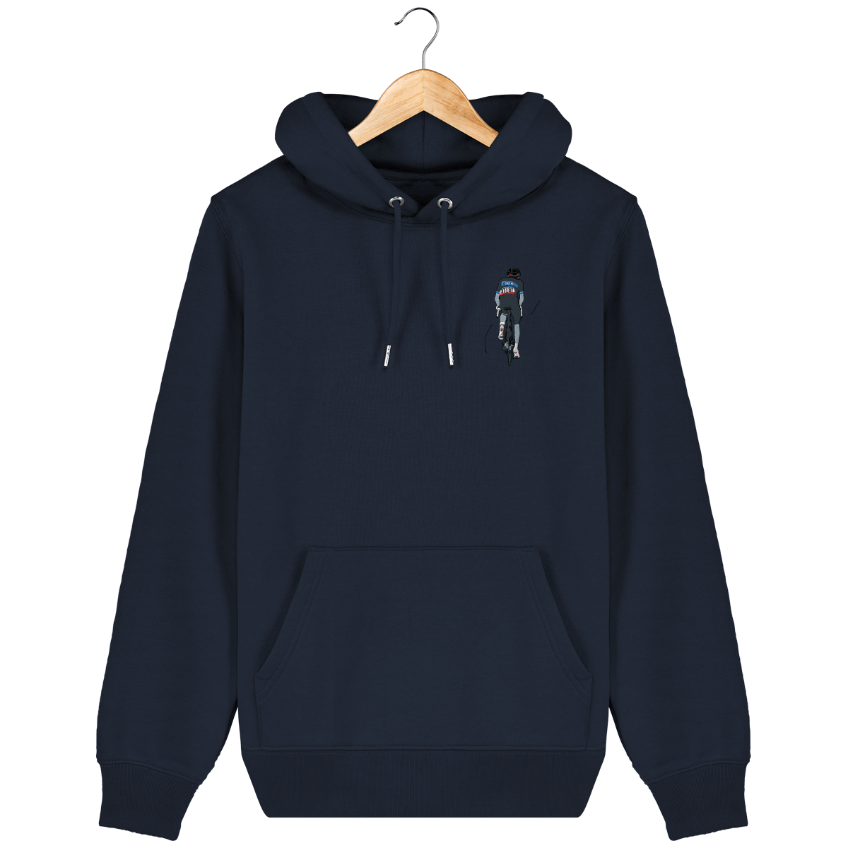 Sweat capuche Virage Pinot brodé