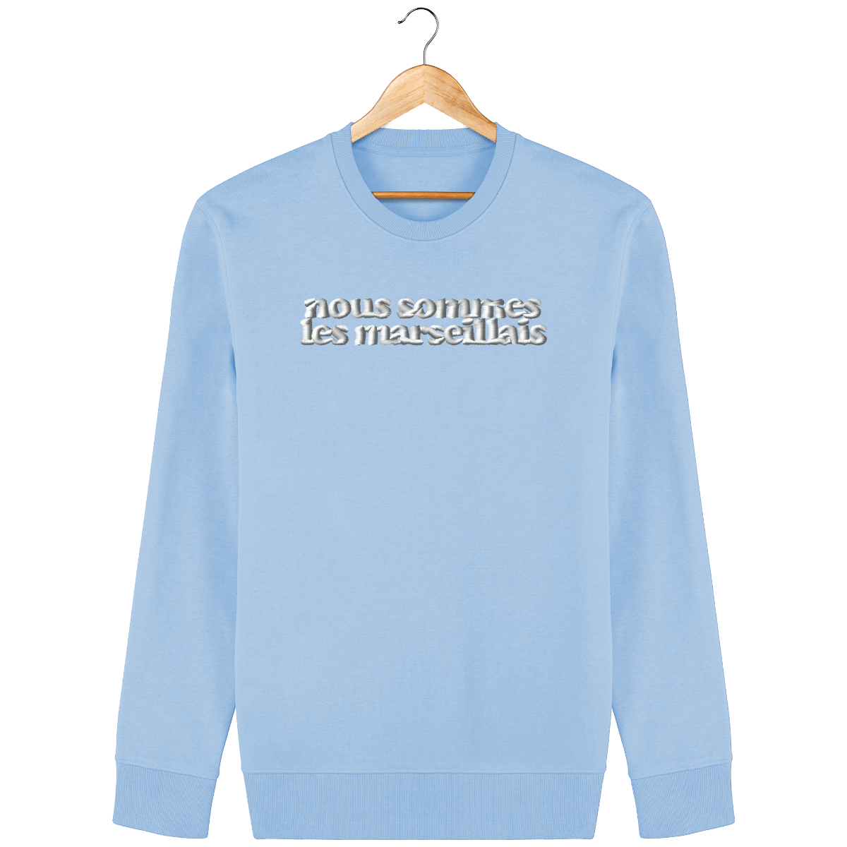 Sweat nous sommes les marseillais brodé