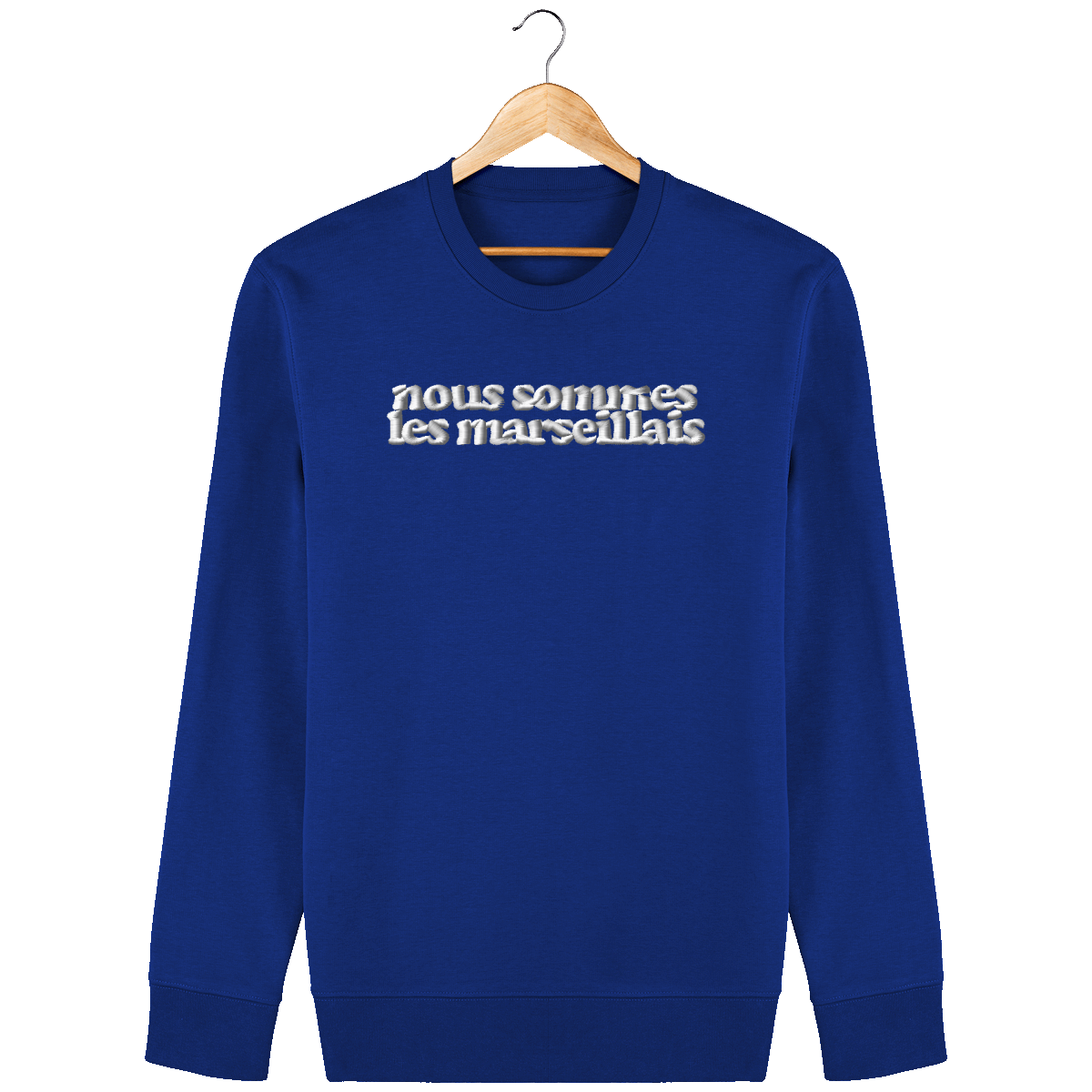 Sweat nous sommes les marseillais brodé