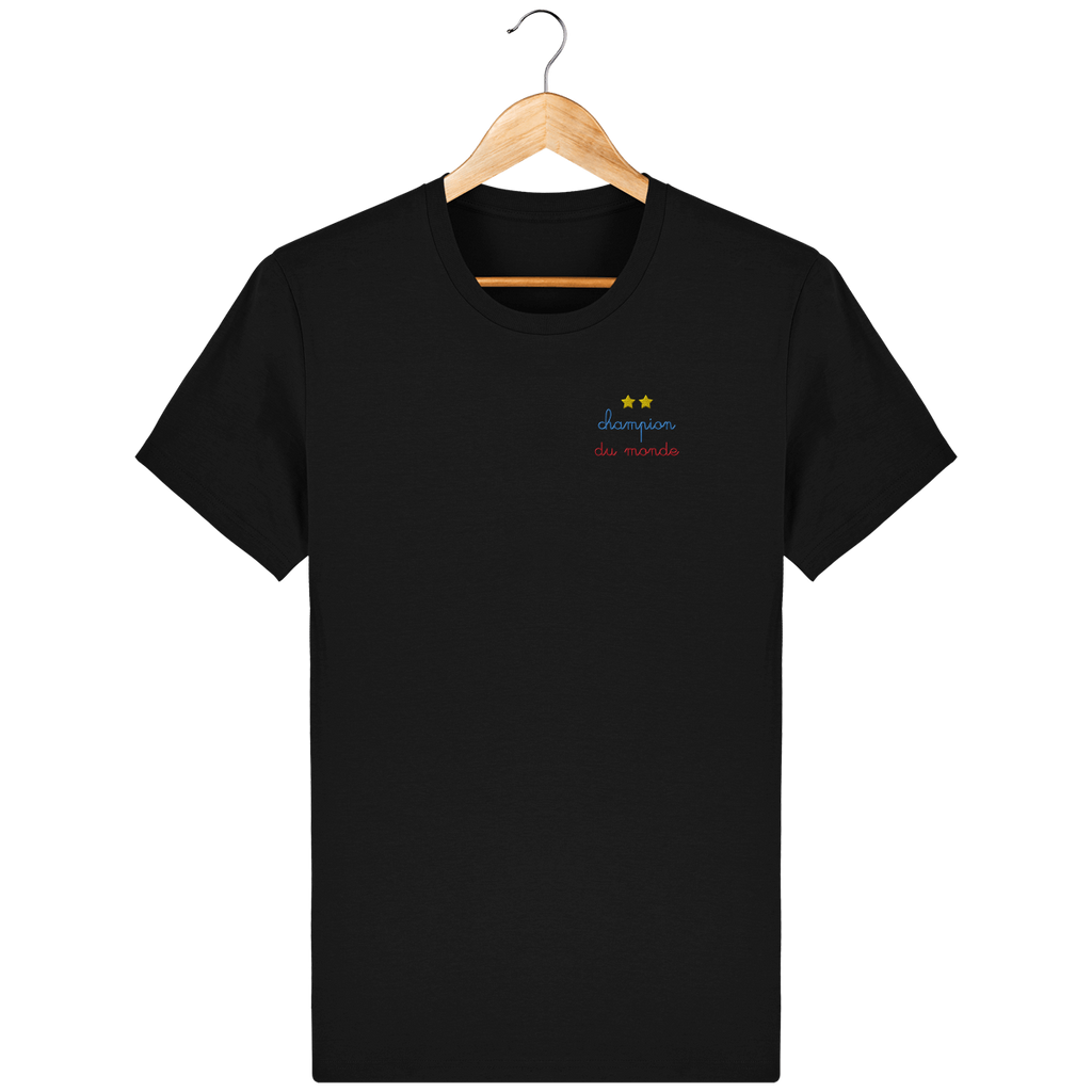 Tee Shirt Champion du Monde brodé