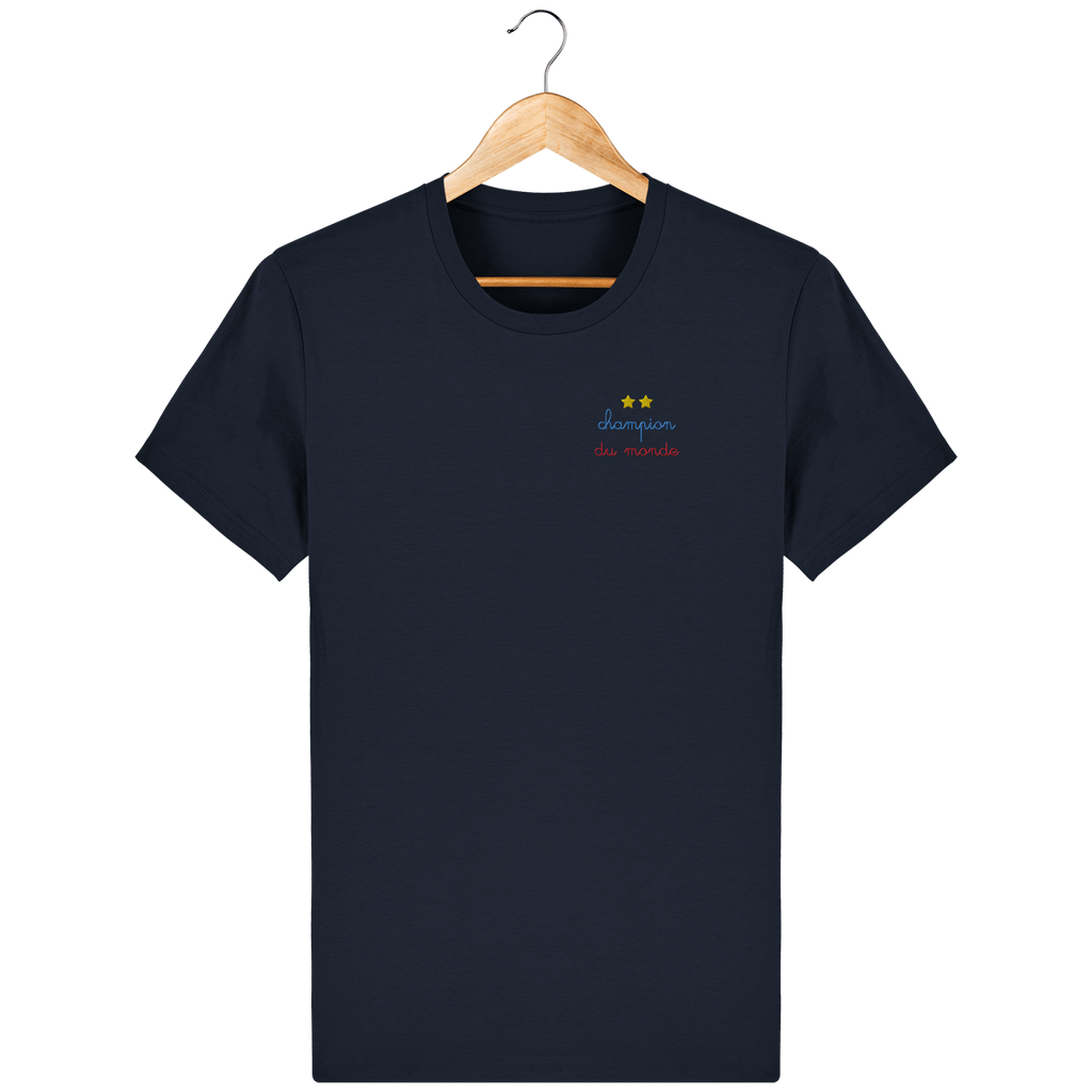 Tee Shirt Champion du Monde brodé