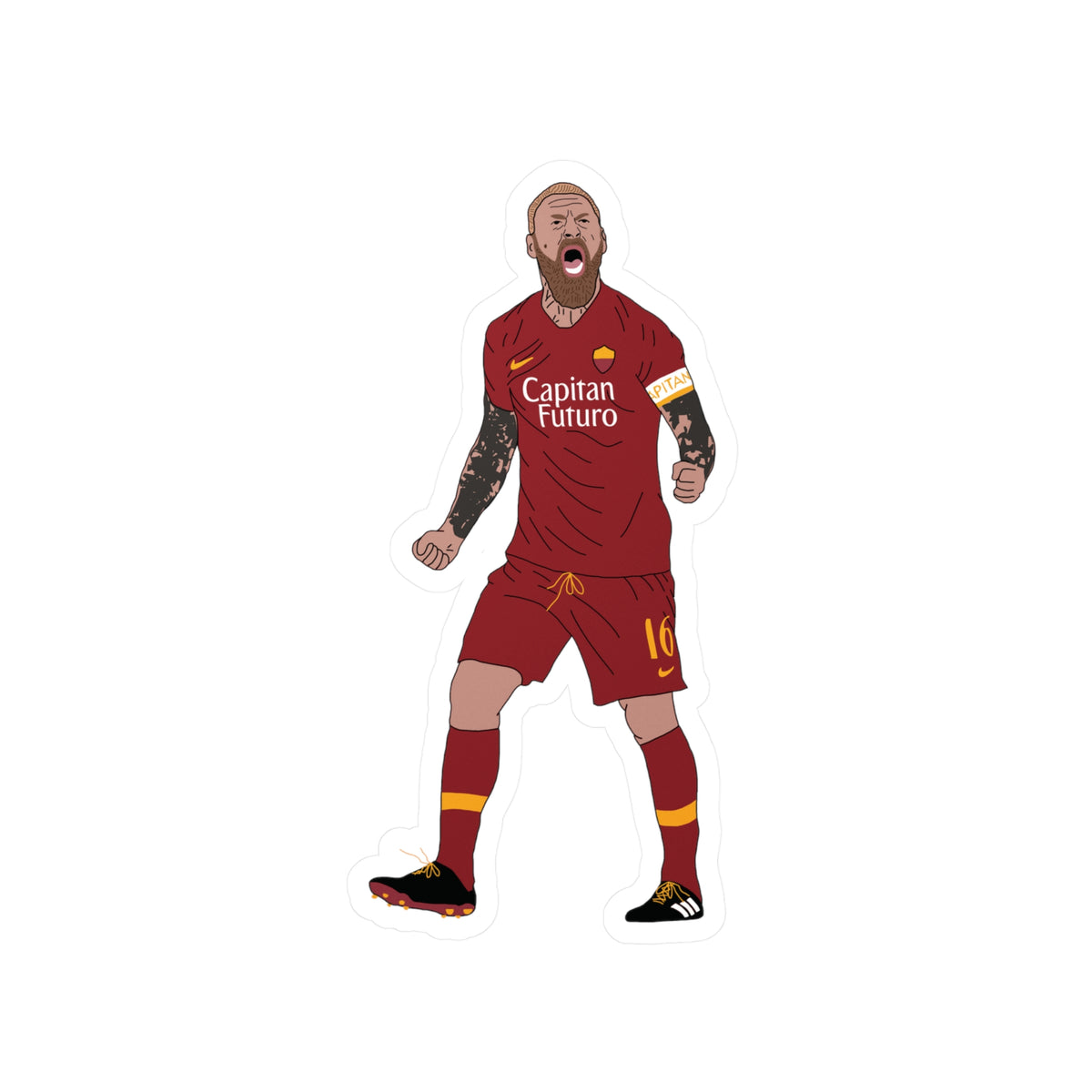 Sticker Captain Futuro
