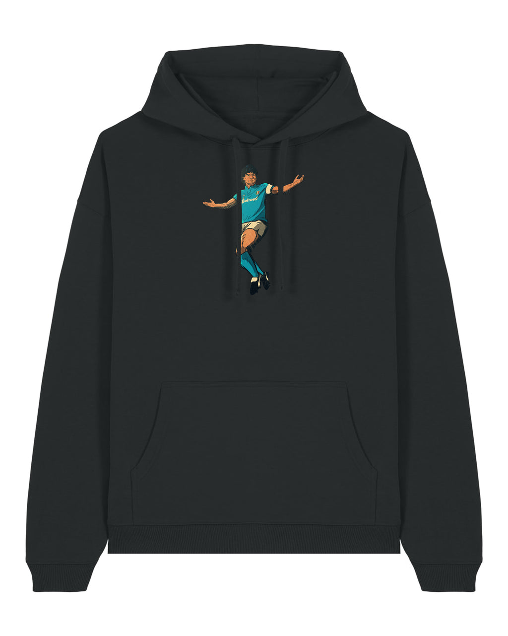Sweat Capuche Maradona - Foot Dimanche x Alvastudio7