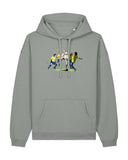 Sweat Capuche Zidane 2006 - Foot Dimanche x Alvastudio7