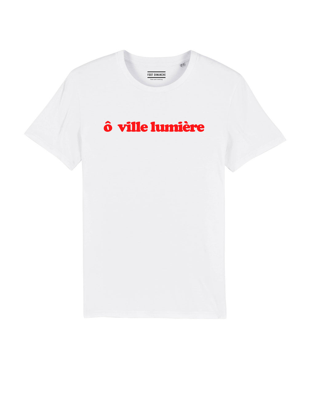 Tee Shirt ô ville lumière PSG - Foot Dimanche
