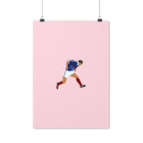 Poster Zinédine Zidane France 98 - Foot dimanche