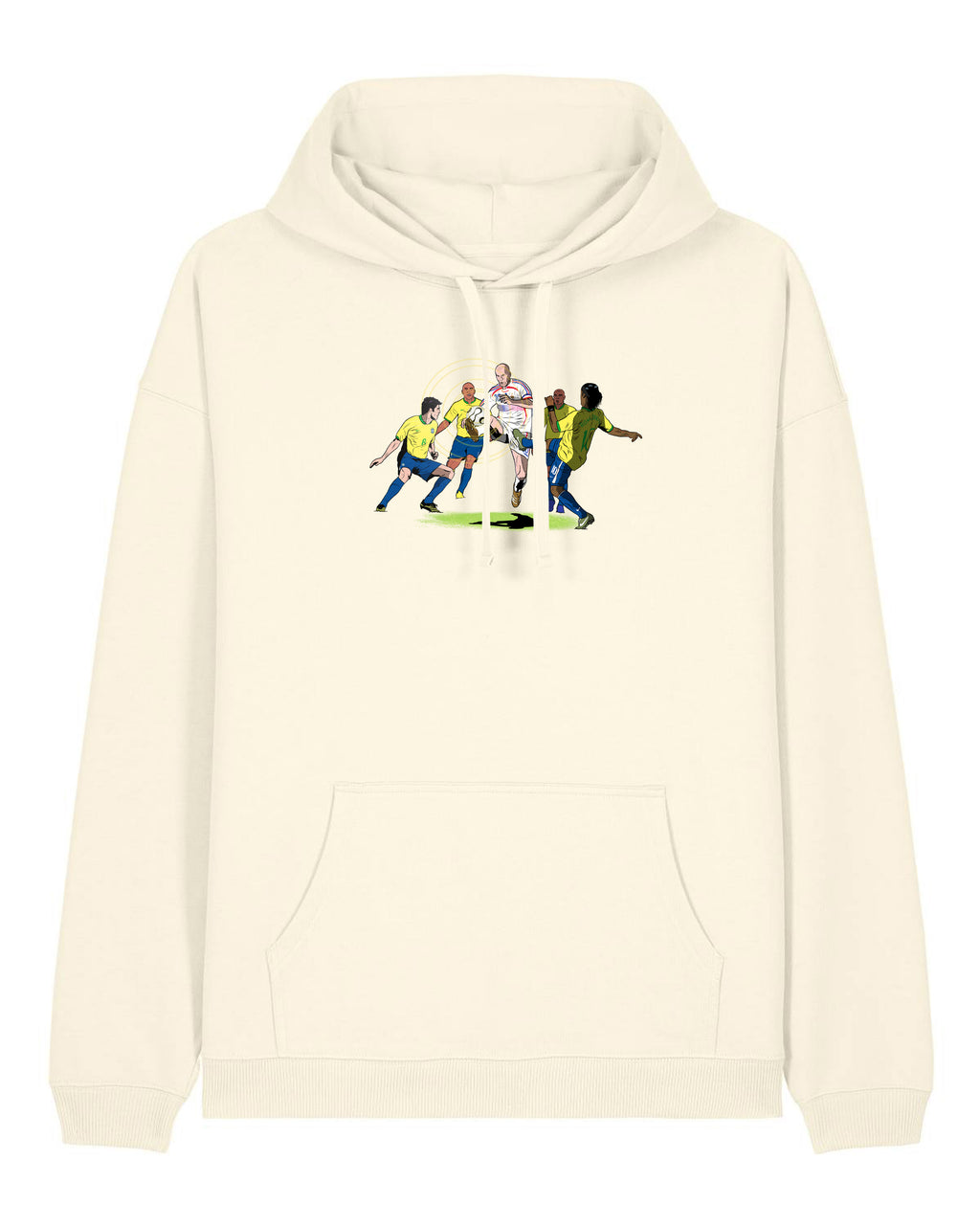 Sweat Capuche Zidane 2006 - Foot Dimanche x Alvastudio7