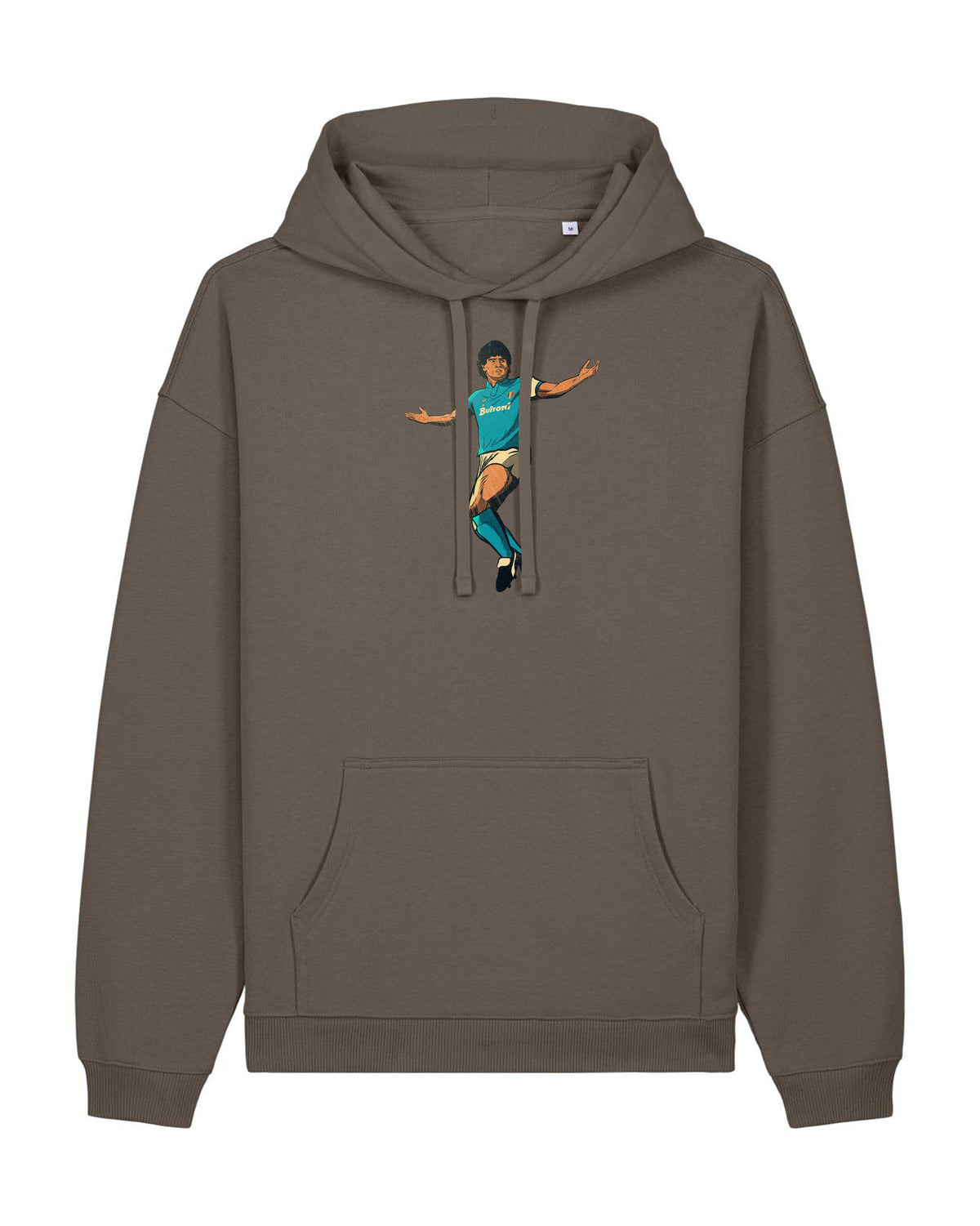 Sweat Capuche Maradona - Foot Dimanche x Alvastudio7