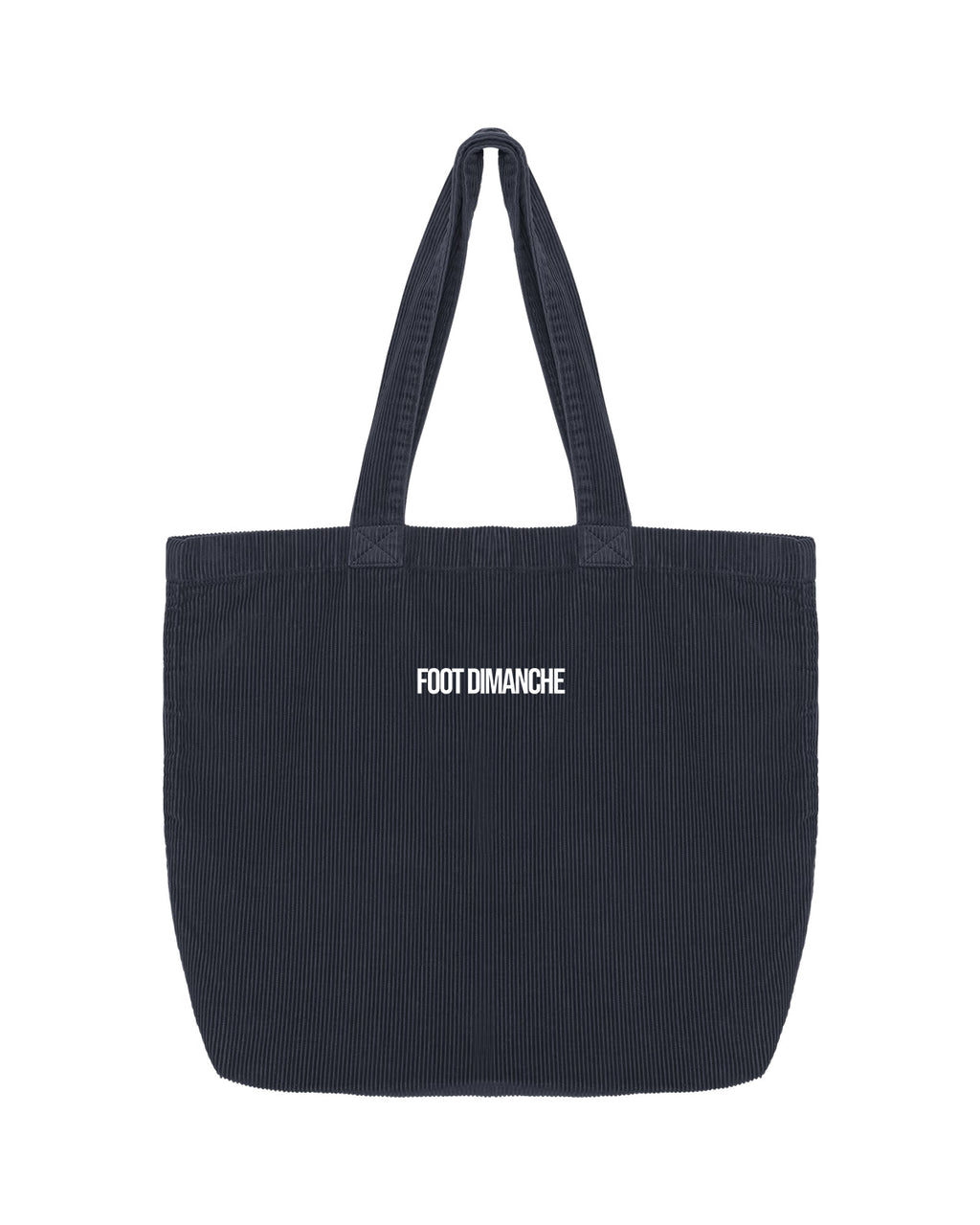 Sac velours côtelé -  Cet amour qu'on a pour toi brodé