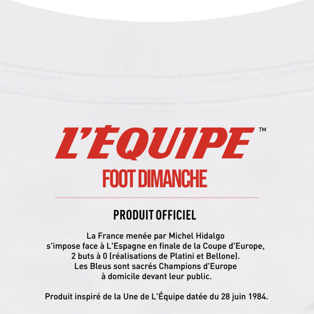 Tee Shirt Ils l'ont fait - L'Equipe x Foot Dimanche