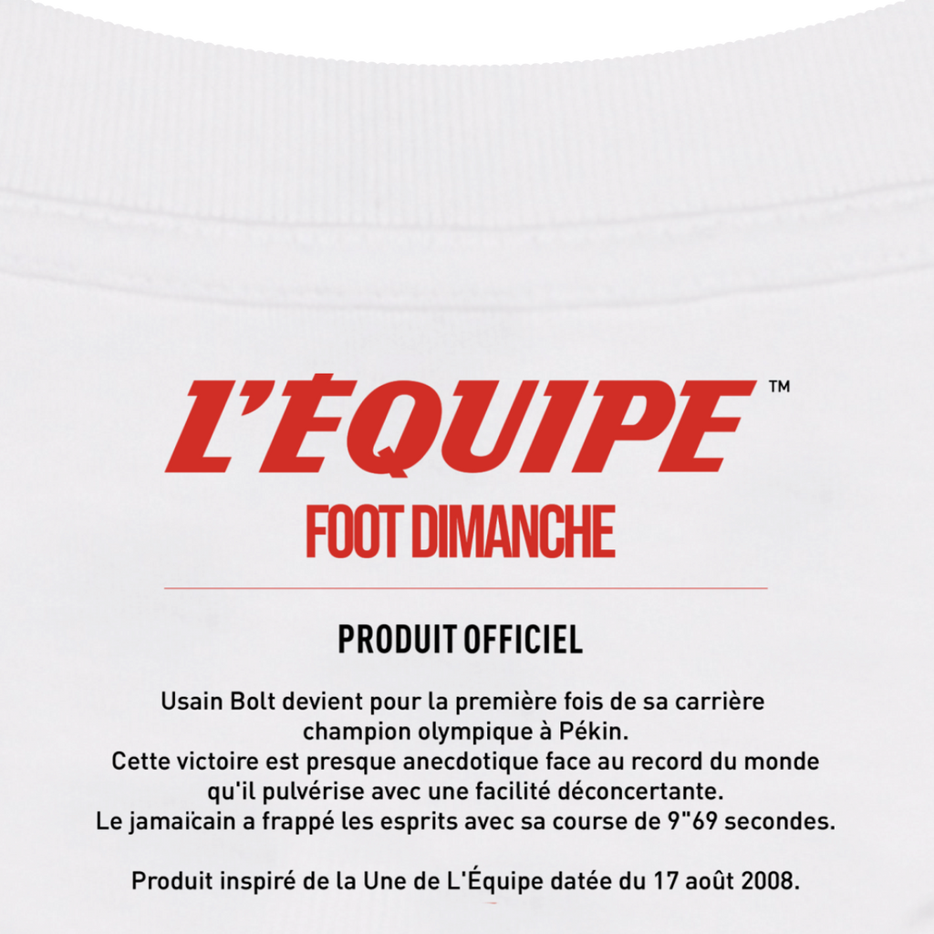 Tee Shirt Le coup de foudre - L'Equipe x Foot Dimanche
