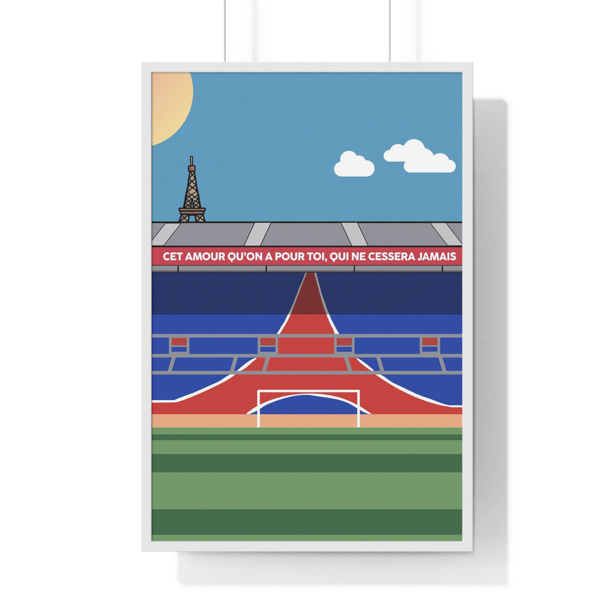 Poster Parc des Princes - Foot Dimanche