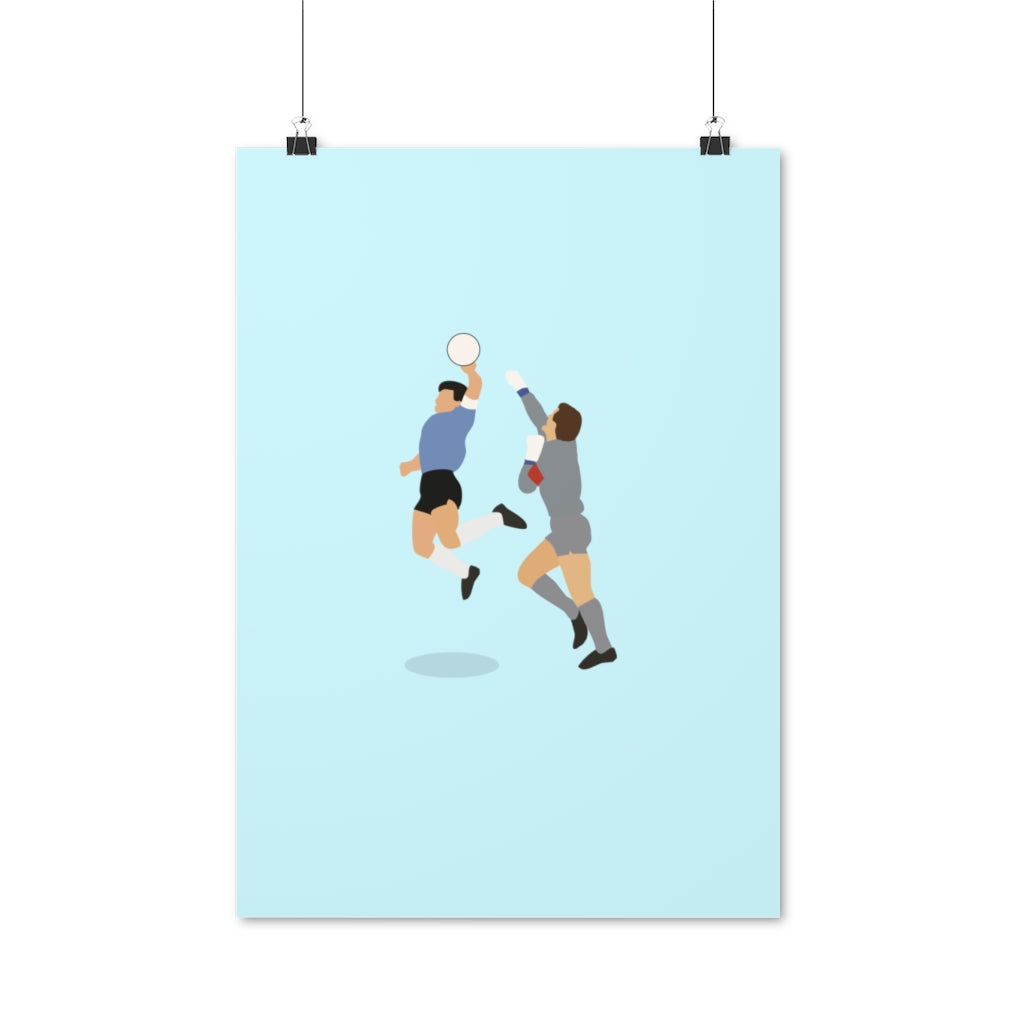 Poster Mano de Dios - Maradona - Foot Dimanche