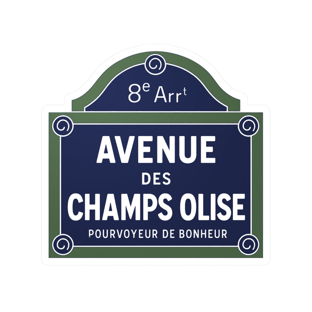 Sticker Avenue des Champs Olise