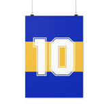 Poster Maradona Boca - Foot Dimanche