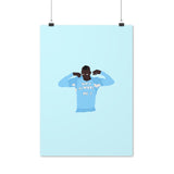 Poster Why Always Me? - Balotelli - Foot Dimanche