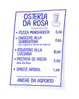 Tee Shirt Osteria Da Rosa - Foot Dimanche Napoli