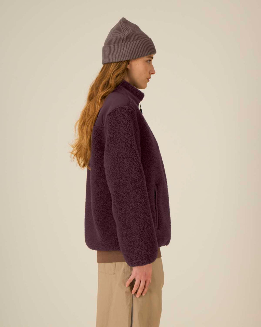 Veste Polaire Foot Dimanche brodée