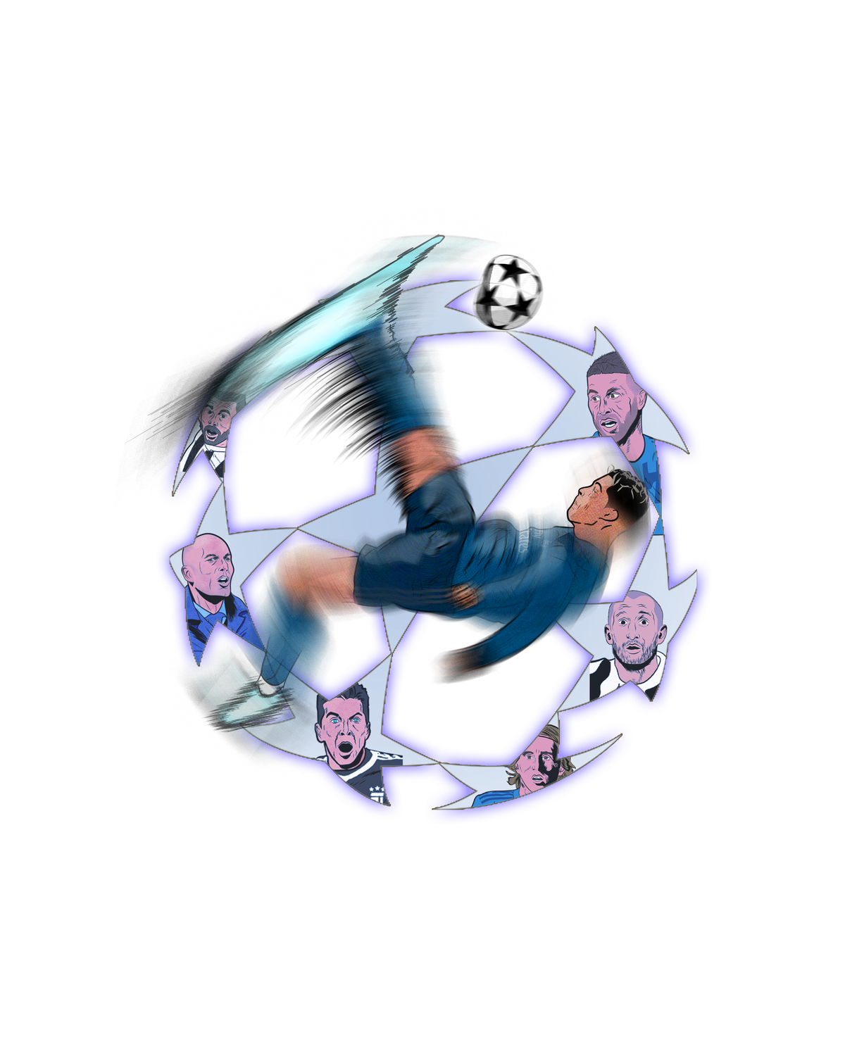 Sweat Capuche CR7 - Foot Dimanche x Alvastudio7