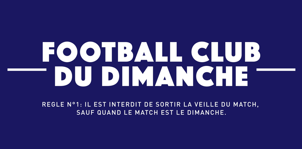 Sweat Sortir le dimanche - Vrai Foot Day x Foot Dimanche