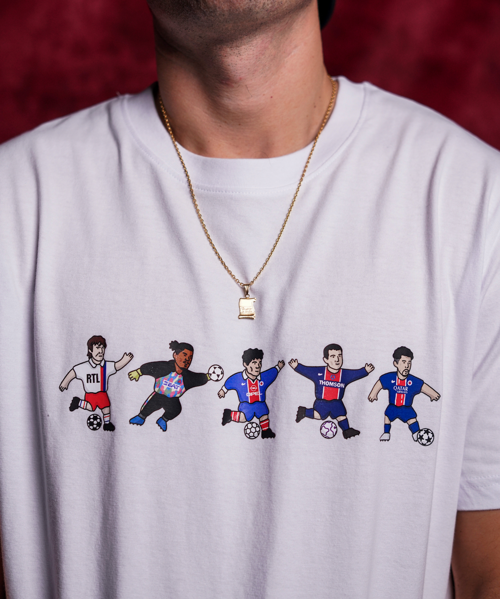 Tee Shirt Paris - Foot Dimanche x Clément Striano