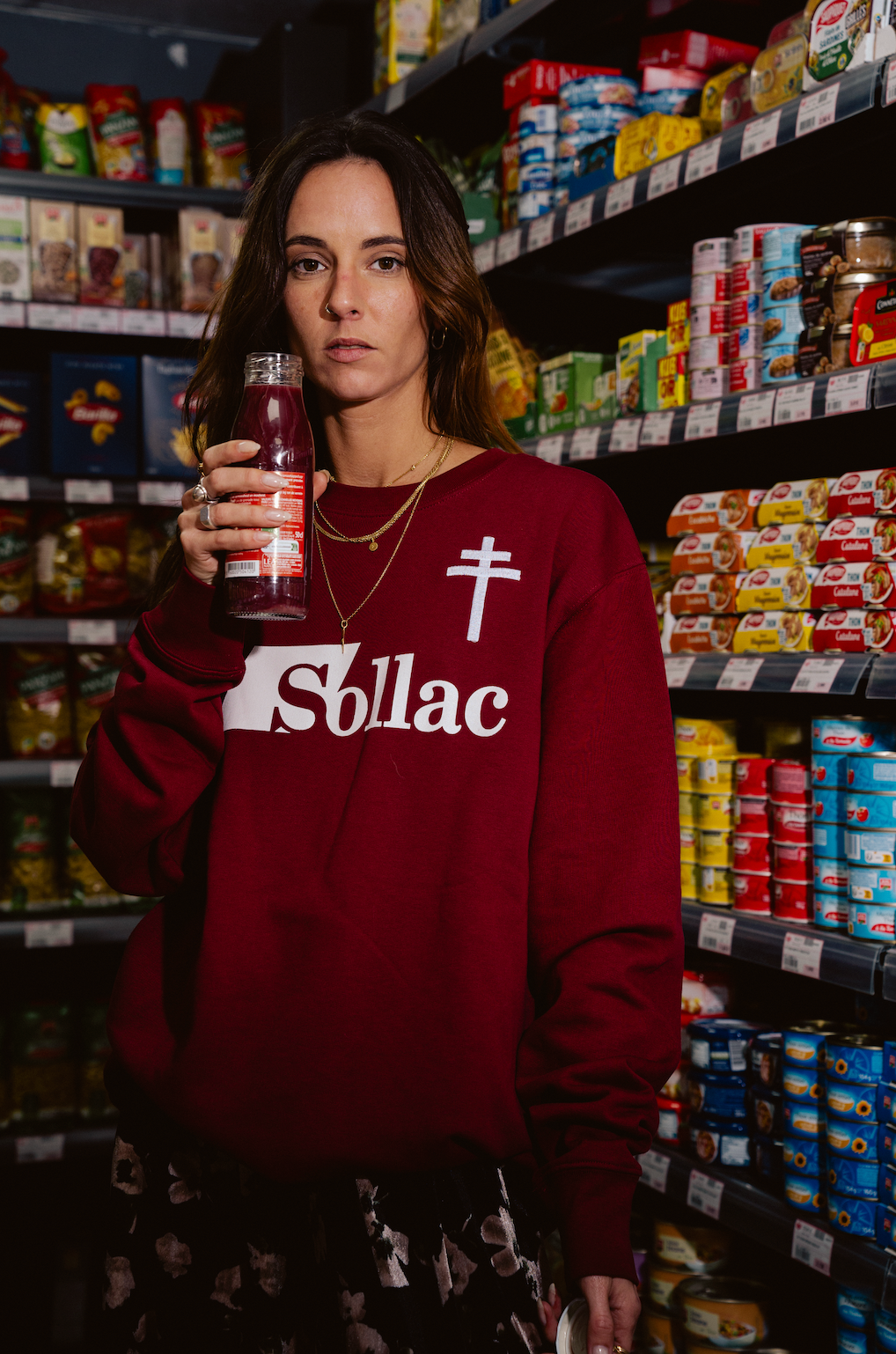 Sweat Metz rétro brodé
