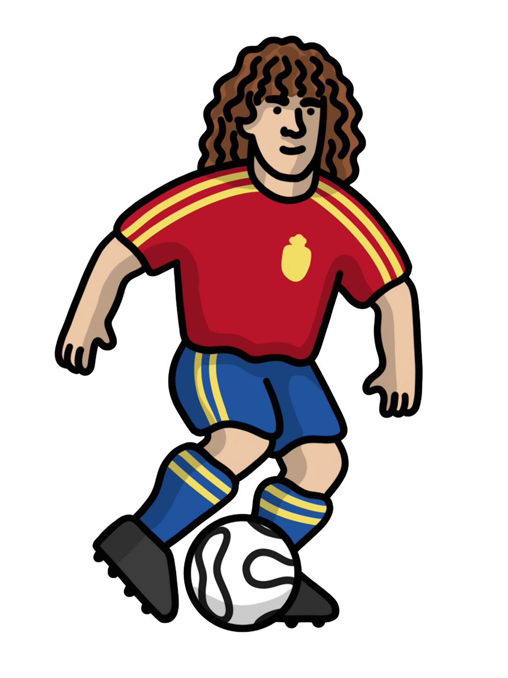 Pack 5 Chaussettes Espagne - Foot Dimanche x Clément Striano