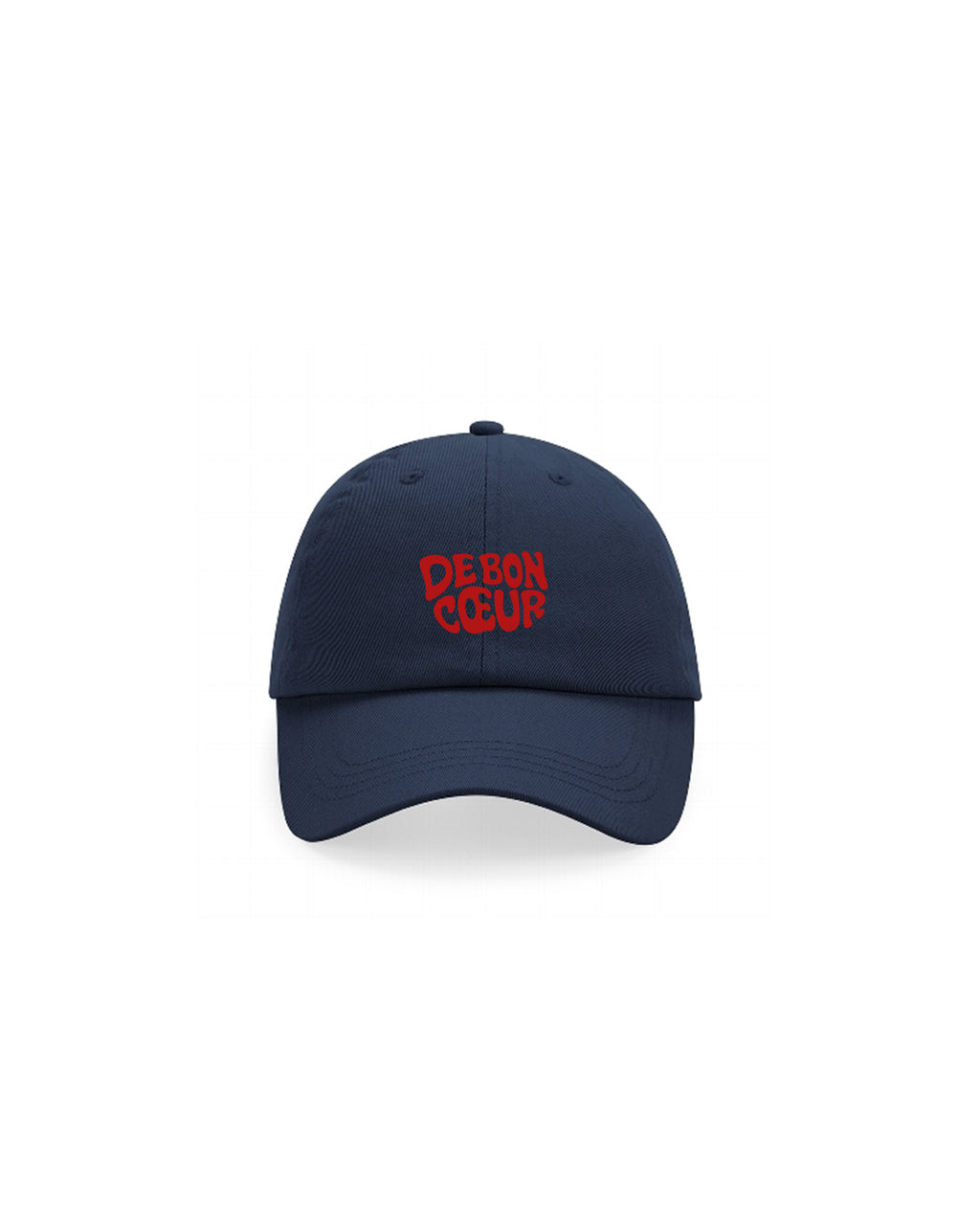 Casquette De Bon Coeur brodée - Cazarre x Foot Dimanche