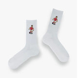 Chaussettes Ahmed Faras Maroc - Foot Dimanche x Clément Striano