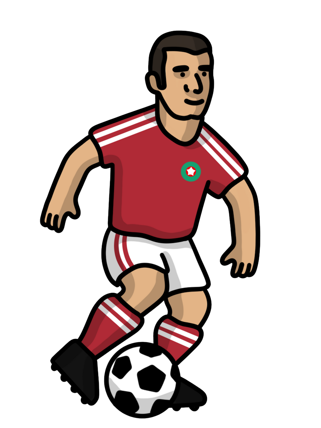 Pack 5 Chaussettes Maroc - Foot Dimanche x Clément Striano