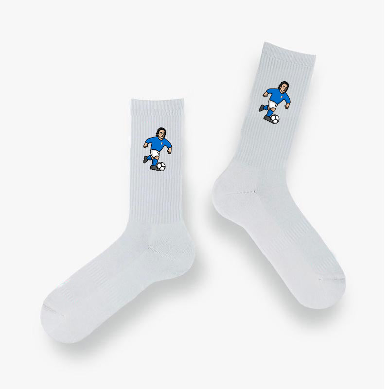 Chaussettes Alessandro Del Piero Italie - Foot Dimanche x Clément Striano