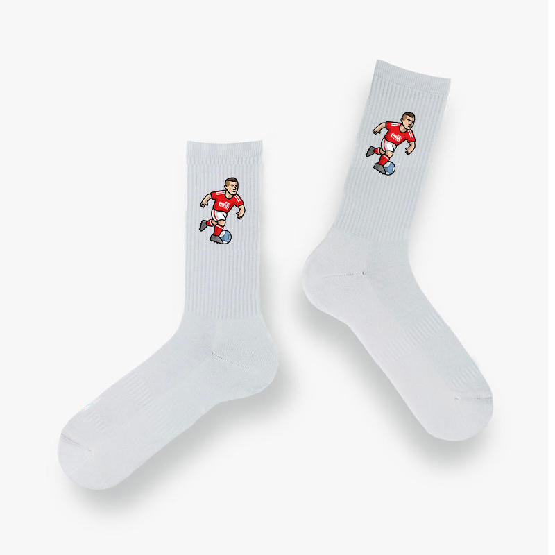 Pack 5 Chaussettes Brest - Foot Dimanche x Clément Striano