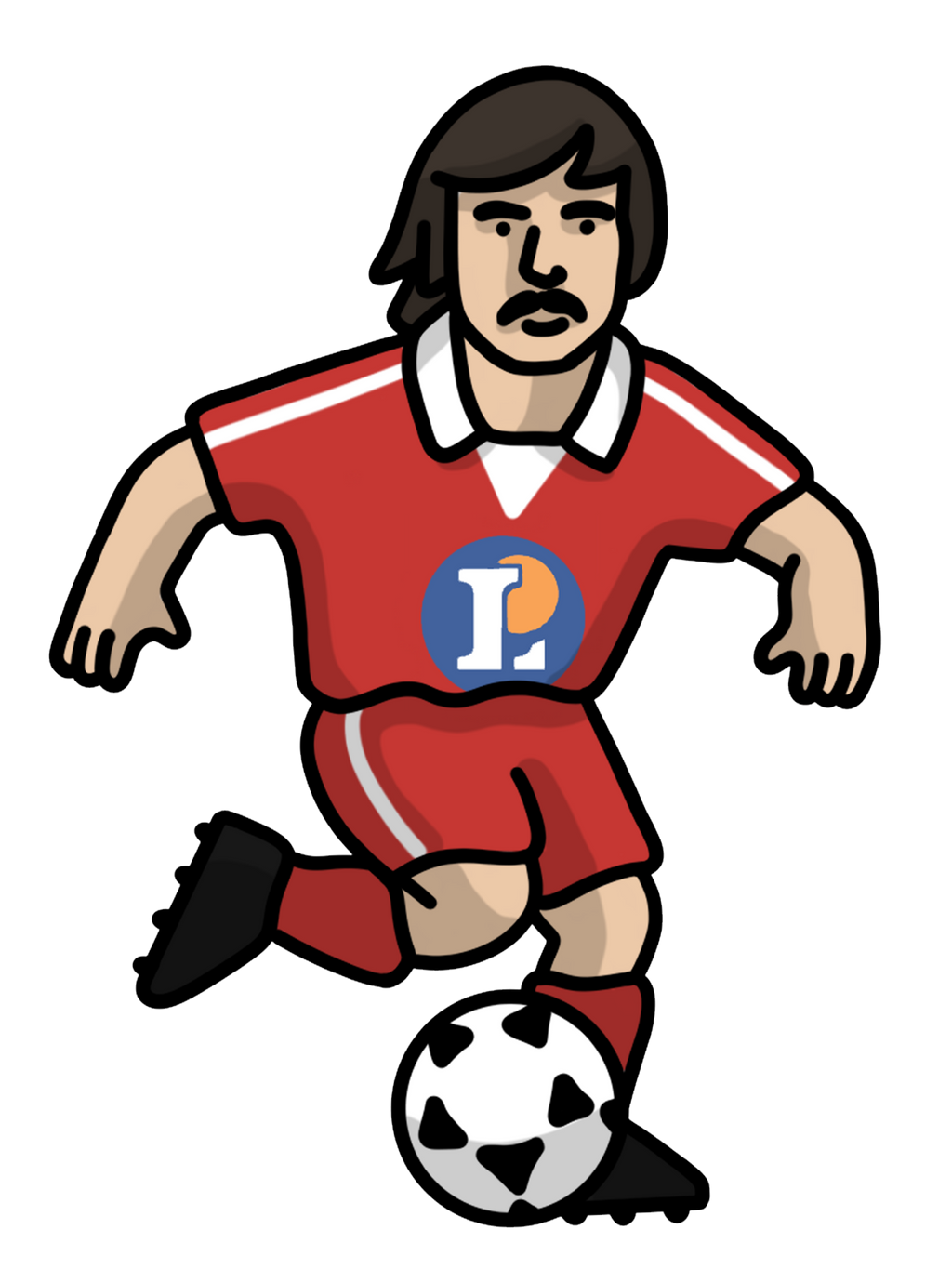 Chaussettes Drago Vabec - Foot Dimanche x Clément Striano