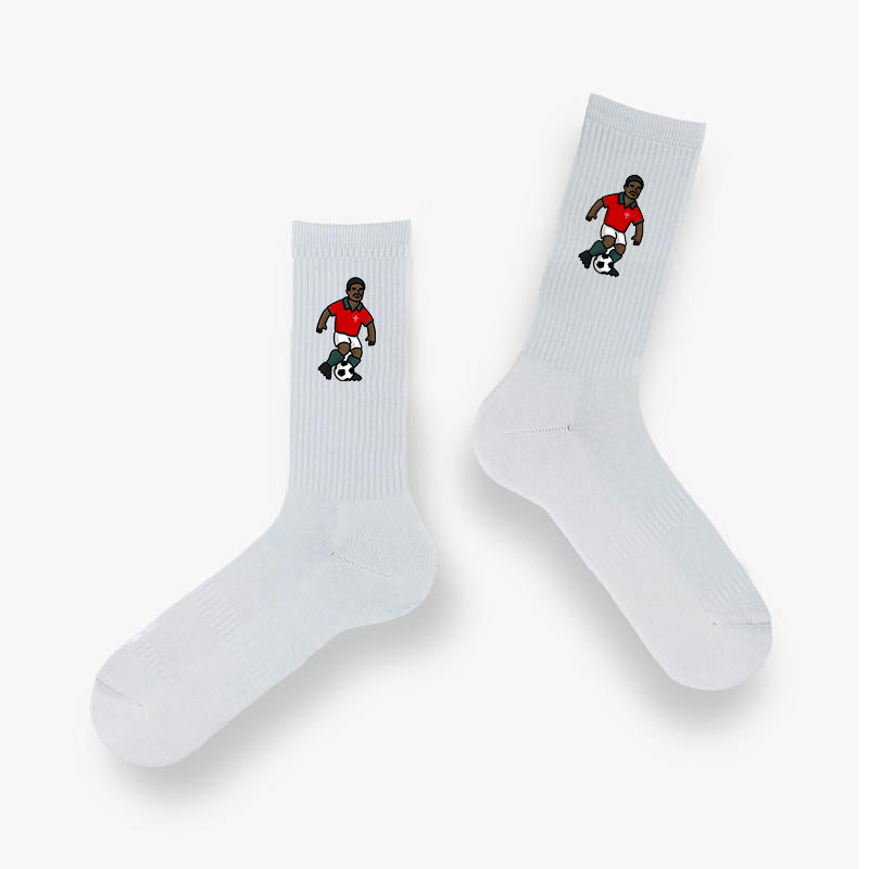 Chaussettes Eusebio Portugal - Foot Dimanche x Clément Striano