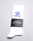 Chaussettes FOOT J'tire d'aucun des deux pieds - So Foot x Foot Dimanche