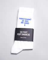 Chaussettes Foot grand 10 - So Foot x Foot Dimanche